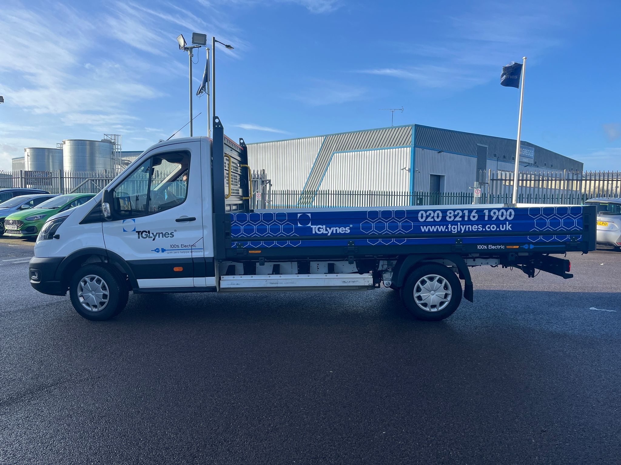 TG Lynes Invests in Electric Dropside Van